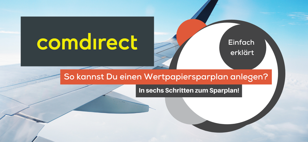 Wertpapiersparplan bei der Comdirect anlegen